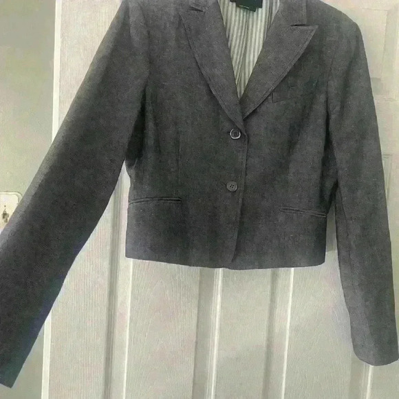 BCBG MaxAzria Denim Jacket/Blazer - Picture 4 of 8